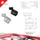 Трековый светильник Reluce Technical 53017-9.3-001MN GX53 BK. 