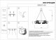 Подвесной светильник Kink Light Каспи 08447-6A,19(16). 