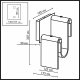 Настенный светодиодный светильник Odeon Light L-Vision Flow 5105/11WL. 