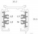 Шинопровод трехфазный Deko-Light D Line 1 м 710002. 