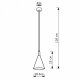 Подвесной светильник Lighthall Glaro LH012087. 
