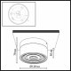 Потолочный светильник уличный Odeon Light Ronda 7156/6CL. 