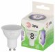 Лампочка светодиодная  LED MR16-8W-865-GU10 GL. 