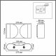 Настенный светильник Lumion Olve 8389/2W. 