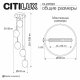 Подвесной светильник Citilux Signature CL247023. 