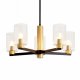 Потолочная люстра Freya Ombre FR2051CL-05BBS. 