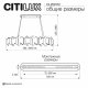 Подвесная люстра Citilux Lava CL250172. 