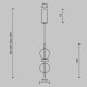 Подвесной светильник Double Moon MOD478PL-L8B3K. 