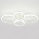 Потолочная люстра ЭРА Ring CLL-1-59-RC WH. 