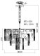 Подвесная люстра  164FA-33126. 