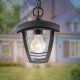 Садово-парковый светильник ЭРА &laquo;Марсель&raquo; НСУ 07-40-001 черный 4-гранный подвесной IP44 Е27 max60Вт Б0051193. 