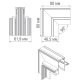 Соединитель угловой Donolux SPACE-Track system Inner corner12InB. 