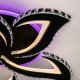 Потолочная люстра LED4U L2839-5 BK. 