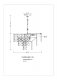 Подвесная люстра Cristal LE3003/600 CH. 