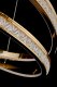 Подвесная люстра Aida LE7707/800Z Gold. 