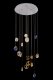 Подвесная люстра Mickey LE7714/16 Black Chrome. 
