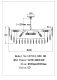 Подвесная люстра Jacqueline LE7161/800 GD. 