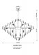 Подвесная люстра Adriana LE6889/1000 CH. 