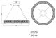 Подвесная люстра Cercle LE7297-D800 CH. 