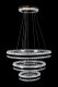 Подвесная люстра Michel LE7720/800-3K Black Chrome. 