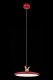 Подвесной светильник LEON Pamela LE7901/1S Red. 