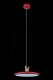 Подвесной светильник LEON Pamela LE7901/1S Red. 