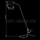Торшер Lightstar Manti 764716. 