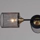 Потолочная люстра Reluce 38460-0.3-04 BK+COPPER. 