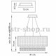 Подвесная люстра Lightstar Bezazz 743162. 