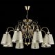Подвесная люстра Freya Driana FR2405-PL-08-BZ. 