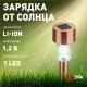 Наземный низкий светильник Эра  SL-SS30-CPR-M. 