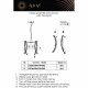 Подвесная люстра Aployt Benoayt APL.794.06.02. 