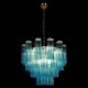 Подвесная люстра Loft IT Murano 10580/600 Clear blue. 