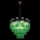 Подвесная люстра Loft IT Murano 10580/600 Clear green. 