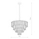 Подвесная люстра Nowodvorski Cristal L Black 7614. 