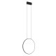 Подвесная люстра Nowodvorski Circolo Led S Black 10860. 