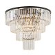 Потолочная люстра Nowodvorski Cristal L Black 7630. 