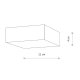 Потолочный cветильник Nowodvorski Lid Square Led White 10420. 