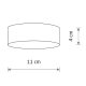 Потолочный cветильник Nowodvorski Lid Round Led Black 10415. 
