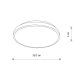 Потолочный cветильник Nowodvorski Agnes Round Led Pro Black 10972. 