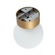 Потолочный cветильник Nowodvorski Kier S Satine Gold 10623. 