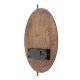 Настенный светильник Nowodvorski Sunrise Led D Dark Wood/Black 11432. 