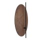 Настенный светильник Nowodvorski Sunrise Led D Dark Wood/Black 11432. 