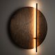 Настенный светильник Nowodvorski Sunrise Led D Dark Wood/Black 11432. 