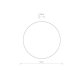 Настенный светильник Nowodvorski Ring Timber Led S Wood 11288. 