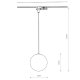 Трековый трехфазный светильник Nowodvorski Ctls Ctls Snowball Black 11295. 