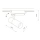 Трековый однофазный светильник Nowodvorski Profile Tinos Led Black 10386. 