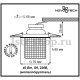 Точечный встраиваемый светильник Novotech Vetro 369517. 