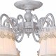 Потолочная люстра Arte Lamp Merletto A5709PL-8WG. 