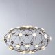 Подвесная люстра Divinare Cristallino 1720/02 SP-48. 